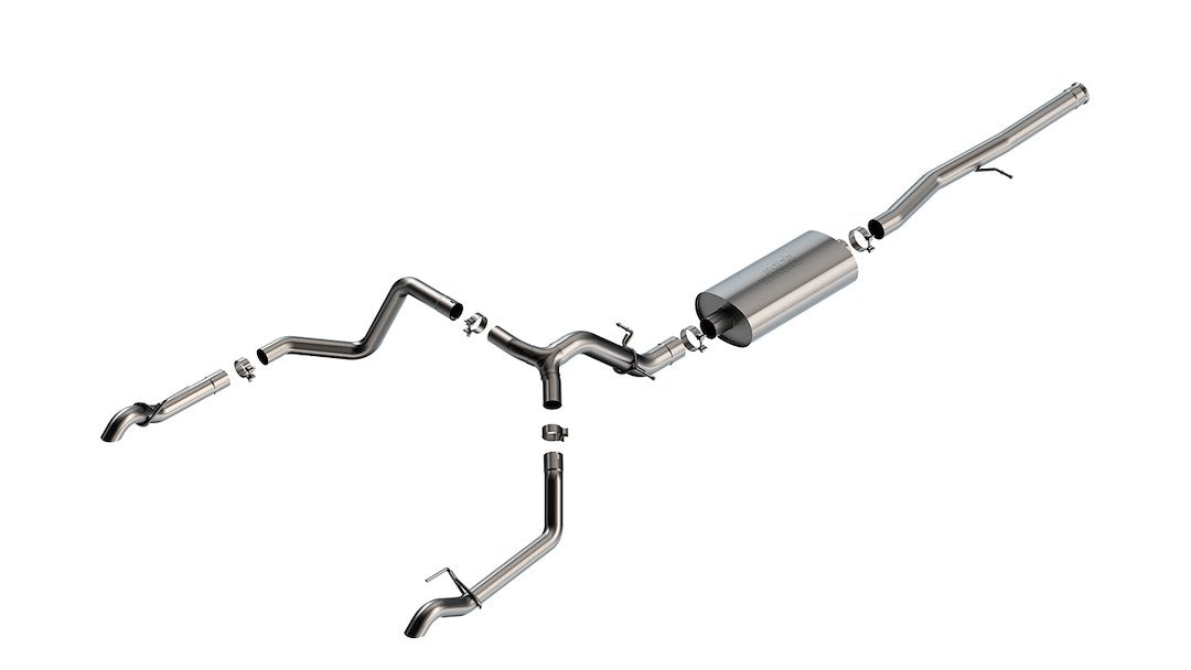 Product of Borla 140913 Touring Cat Back System Single Exhaust System Kit 