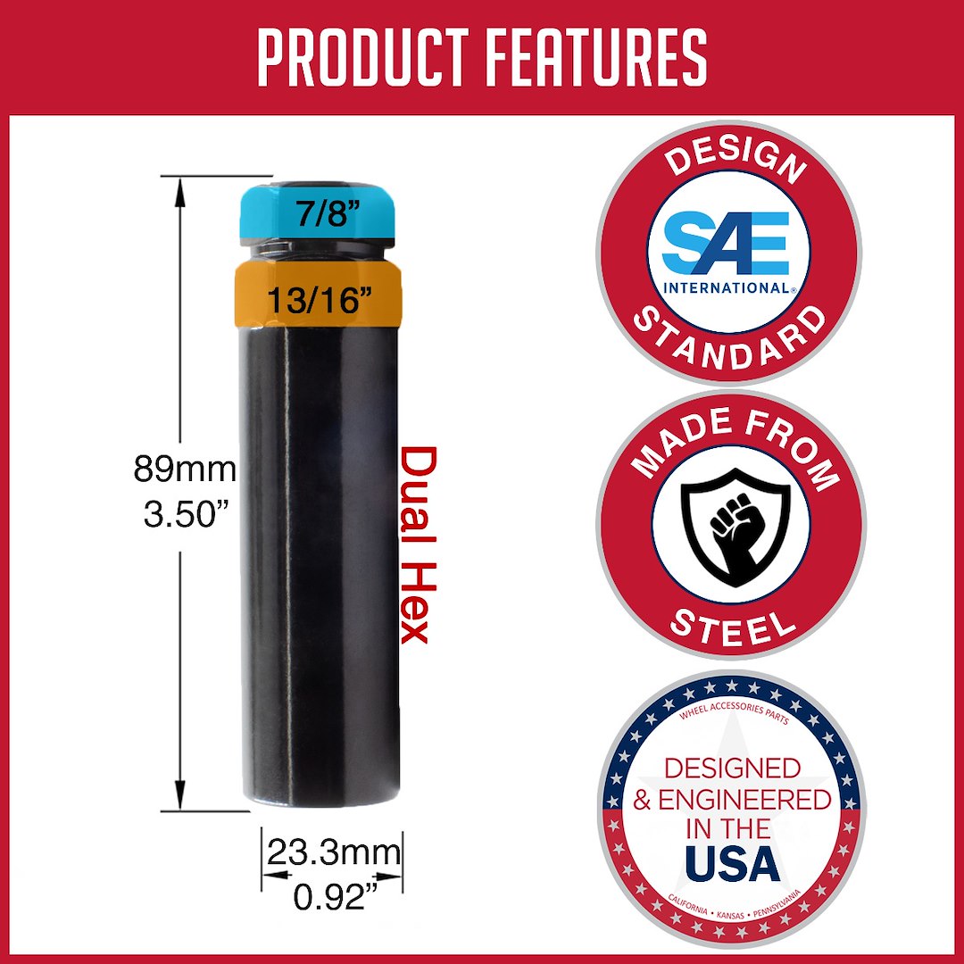Coyote Wheel Accessories 11497-7 Lug Nut Socket||keypfd-1149-7.Jpg||89||rev114977||1699162