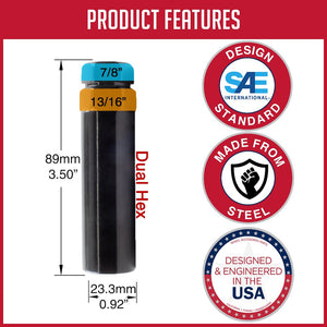 Coyote Wheel Accessories 11497-7 Lug Nut Socket||keypfd-1149-7.Jpg||89||rev114977||1699162