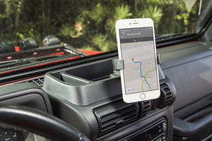 Rugged Ridge 13551.19 Cell Phone Mount||13551_19_Installed1.Jpg||87||o311355119||1570847
