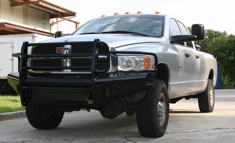 Product of Fab Fours DR03-S1060-1 Black Steel Steel Gloss Powder Coated Bumper 