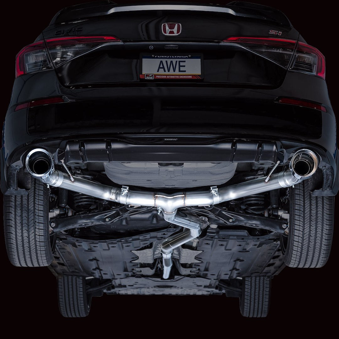Product of AWE Tuning 3020-32331 Track Edition Cat-Back System Single Exhaust System Kit 