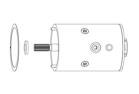 Product of Warn 104561 Winch Motor