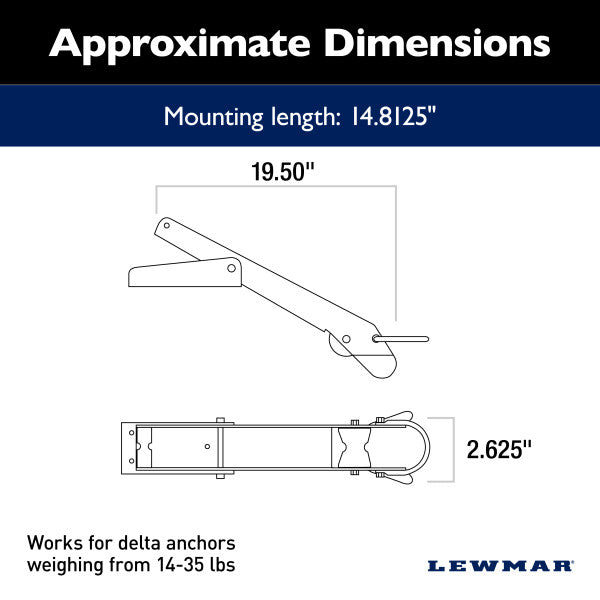 Lewmar 66840008 Anchor Bow Roller||66840008_1.Jpg||86||lew66840008||1757073