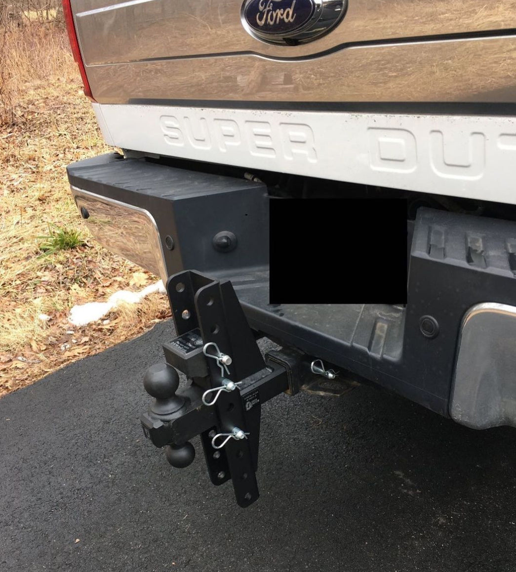 Product of Bulletproof Hitches ED25OFFSET Receiver Trailer Hitch Ball Mount 