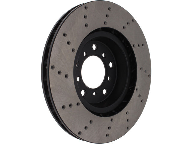 Product of Stop Tech/ Power Slot 128.34058L SportStop ® Drilled Drilled 1-Piece Brake Rotor 