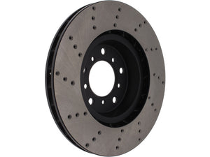 Product of Stop Tech/ Power Slot 128.34058L SportStop ® Drilled Drilled 1-Piece Brake Rotor 