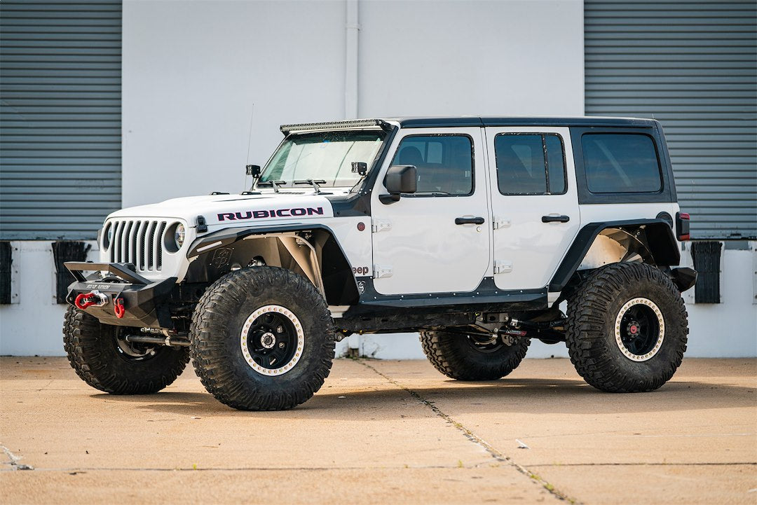 Product of Road Armor 518AFFWB Non-Exposed Fasteners Black Fender Flare - 