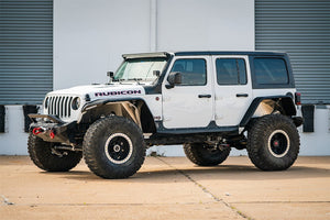 Product of Road Armor 518AFFWB Non-Exposed Fasteners Black Fender Flare - 