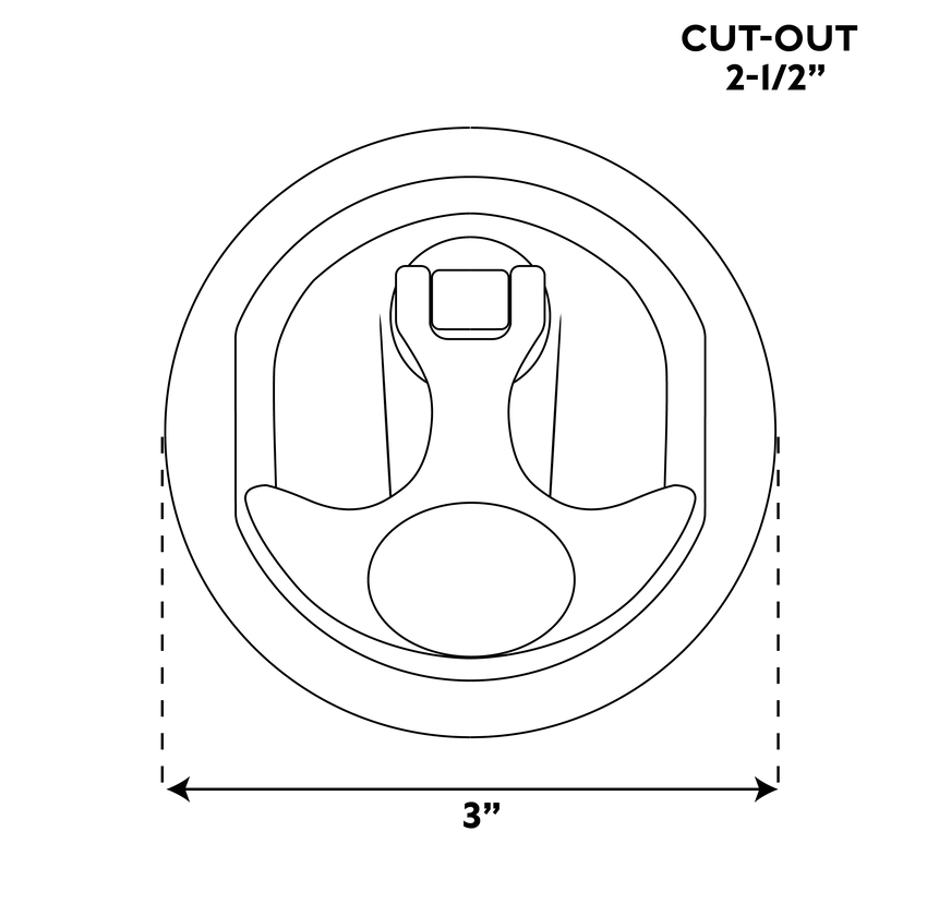 Whitecap Industries 3230bc Drawer Latch||3230bc_1.Png||86||w7e3230bc||1567473