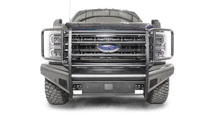 Product of Fab Fours FS23-Q5960-1 Black Steel Elite Steel Matte Powder Coated Bumper 