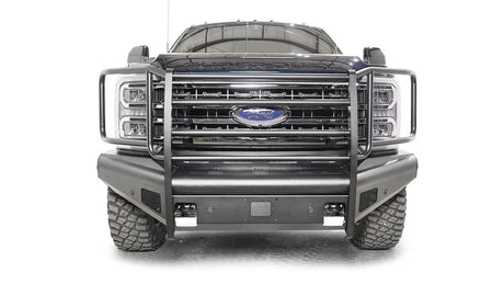 Product of Fab Fours FS23-Q5960-1 Black Steel Elite Steel Matte Powder Coated Bumper 