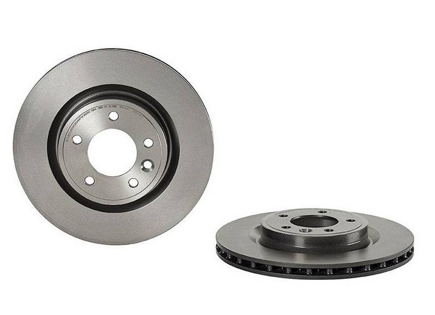 Product of Brembo 09C51511C02 Vented 1 Piece Brake Rotor 