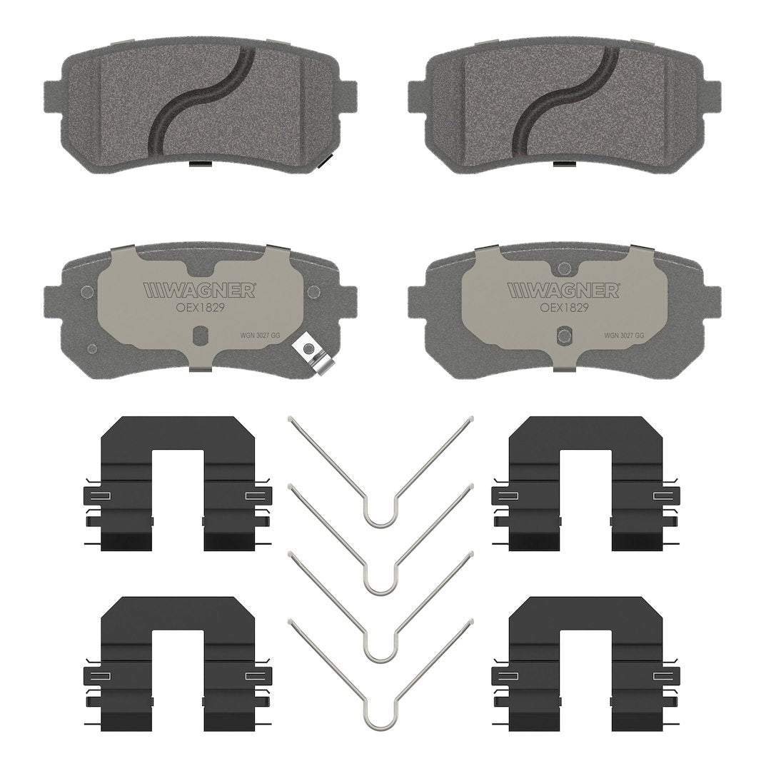 Wagner Brakes Oex1829 Brake Pad||oex1829.Jpg||85||w66oex1829||2221860