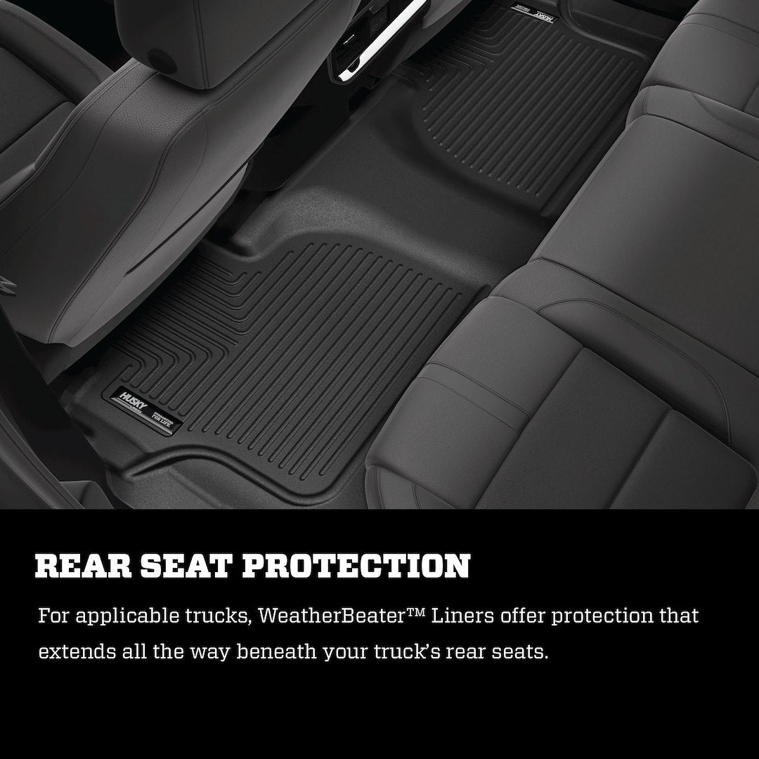 Product of Husky Liner WeatherBeater™ 99671 Black Thermoplastic Polyolefin (TPO) Floor Liner 