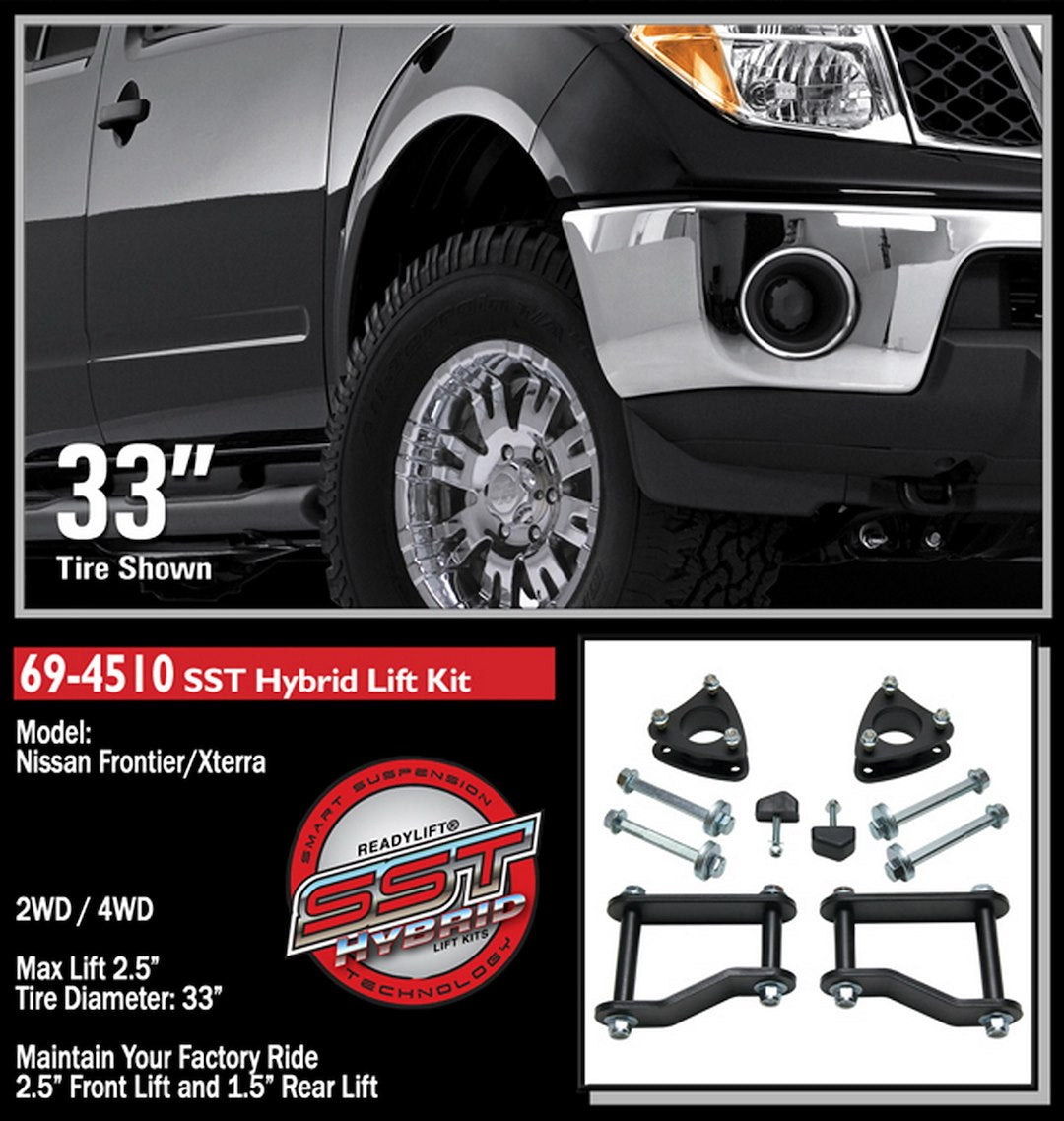 Readylift 69-4510 Lift Kit Suspension||69-4510nissanfrontier-Nissan.Jpg||86||r90694510||1379219