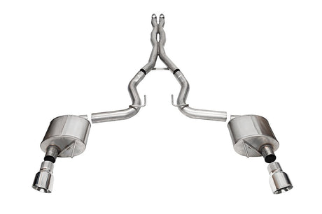 Product of Corsa Performance 21250 Xtreme Cat Back System Exhaust System Kit 