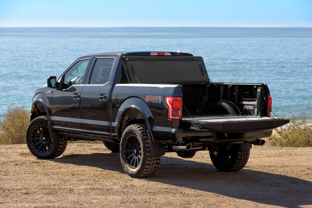 Product of BAK Industries BAKFlip MX4 Hard Folding 448329 Tonneau Cover 