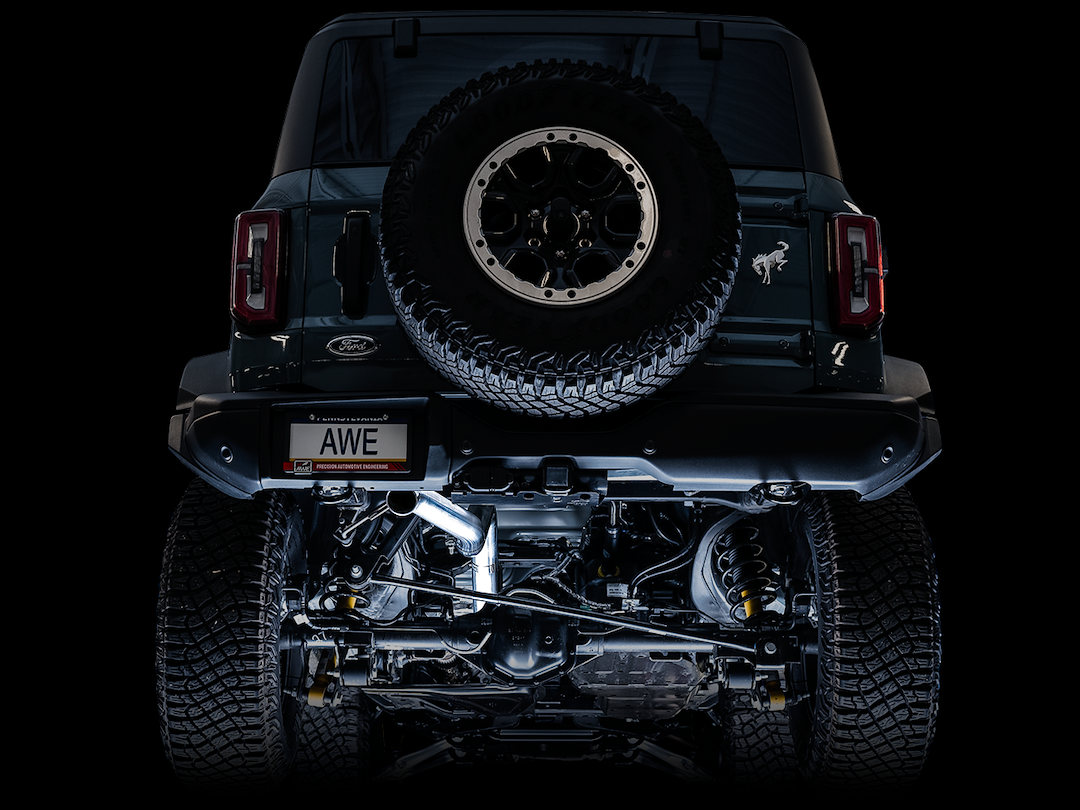 Product of AWE Tuning 3015-21000 0FG Cat-Back System Single Exhaust System Kit 