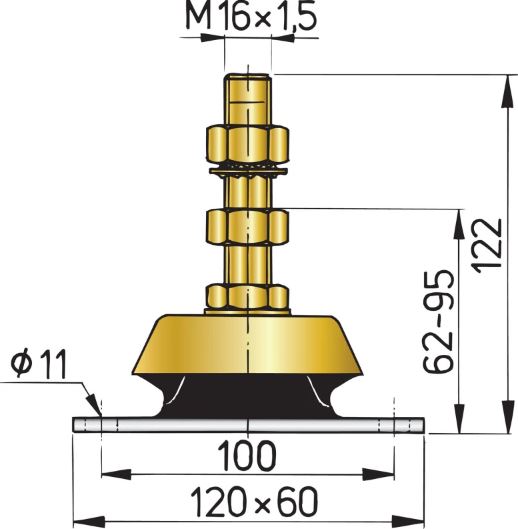 Vetus Ksteun75v Engine Mount Bracket||||86||vetksteun75v||1922385