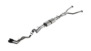Product of Borla 140940BC ATAK ® Series Cat Back System Dual Exhaust System Kit 