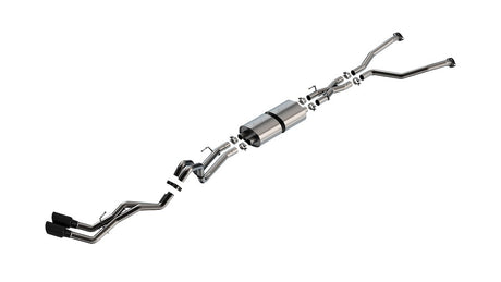 Product of Borla 140940BC ATAK ® Series Cat Back System Dual Exhaust System Kit 
