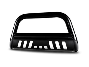Product of Armordillo 7144774 Bull Bar Black Powder Coated 3 Inch Yes with skid plate 