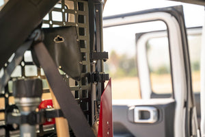 Dv8 Offroad Unrm-01 Molle Cargo Panel Tool Clamp||universal-Quick-Release-Tool-Mounts-Pair-Installed-1.Jpg||89||dv8unrm01||1629596