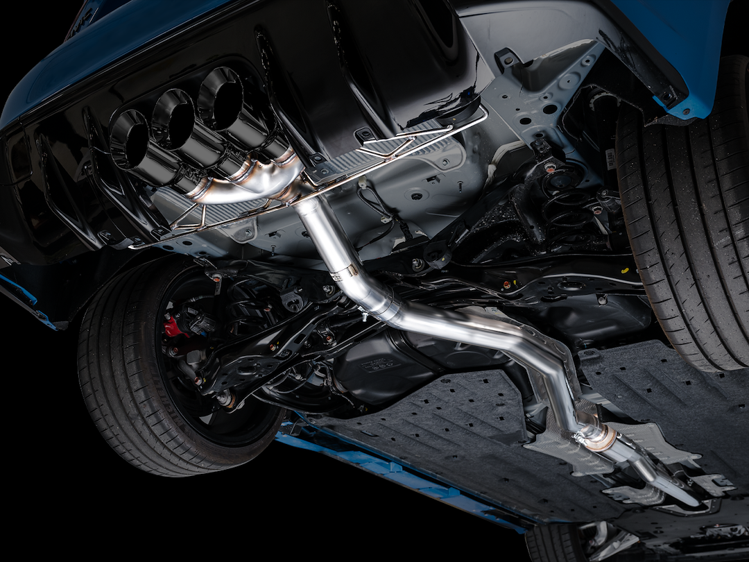 Product of AWE Tuning 3020-53287 Track Edition Cat-Back System Dual Exhaust System Kit 