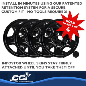 Product of Coast To Coast IWCIMP97BLK Black Set Of 4 
