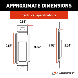 Lippert Components 314301 Access Door Latch Cover Plate||314301_2.Jpg||87||m6v314301||1209929