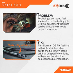 Dorman (Oe Solutions) 819-812 Fuel Line||819-811_5.Jpg||90||d18819812||1171326