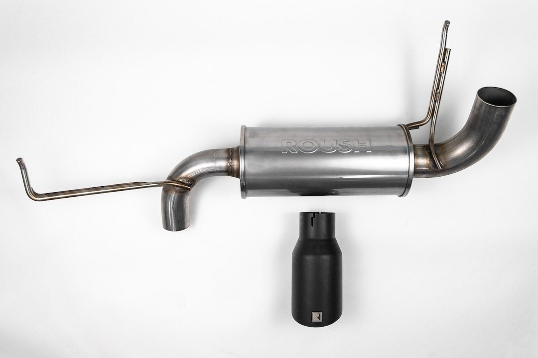 Product of Roush Performance/ Kovington 422234 Exhaust System Kit Axle Back System Single Exhaust System Kit 