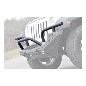 Product of Aries 2081254 Bull Bar Black Textured Powder Coated No with skid plate 