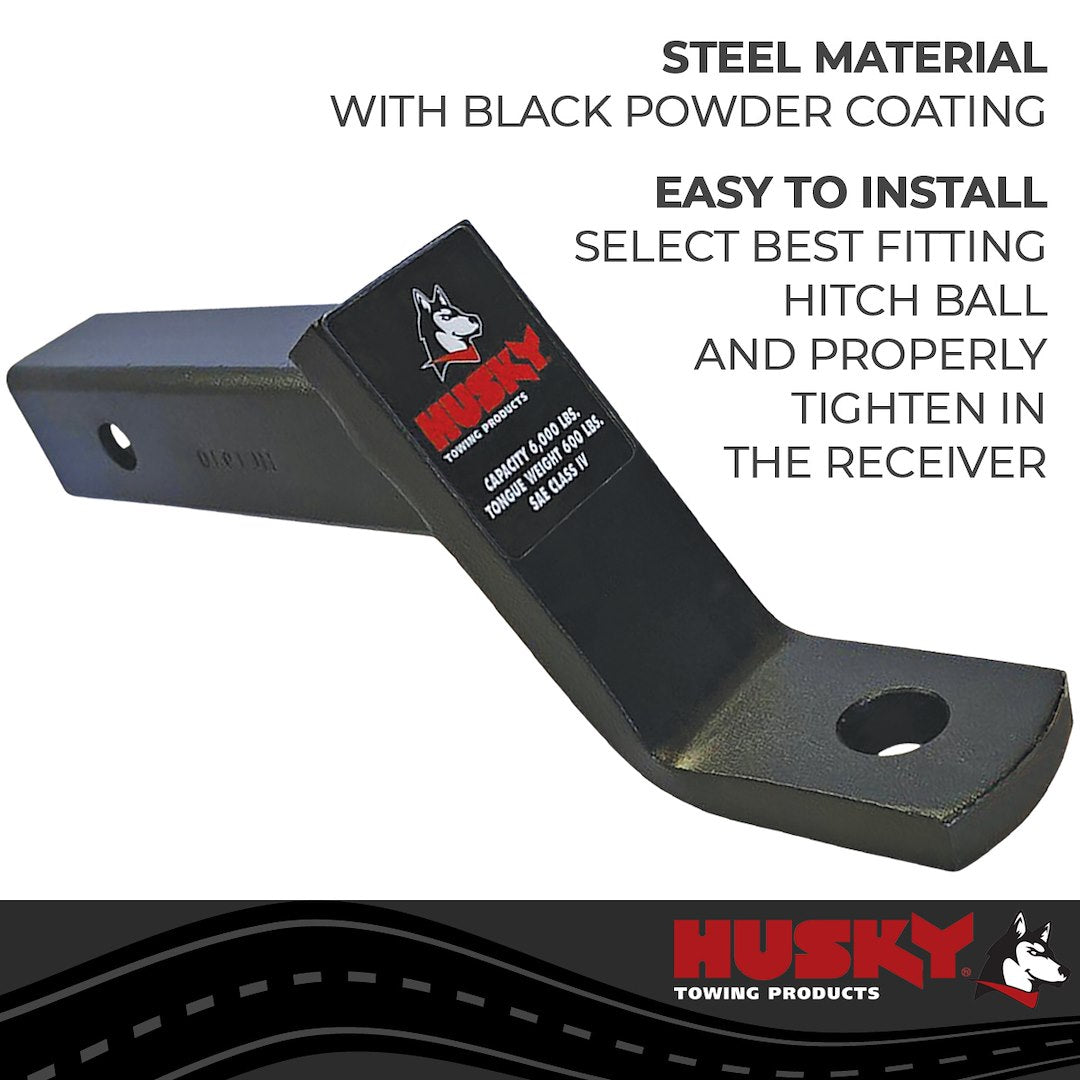 Product of Husky Towing 31358 2 Inch Receiver Trailer Hitch Ball Mount 