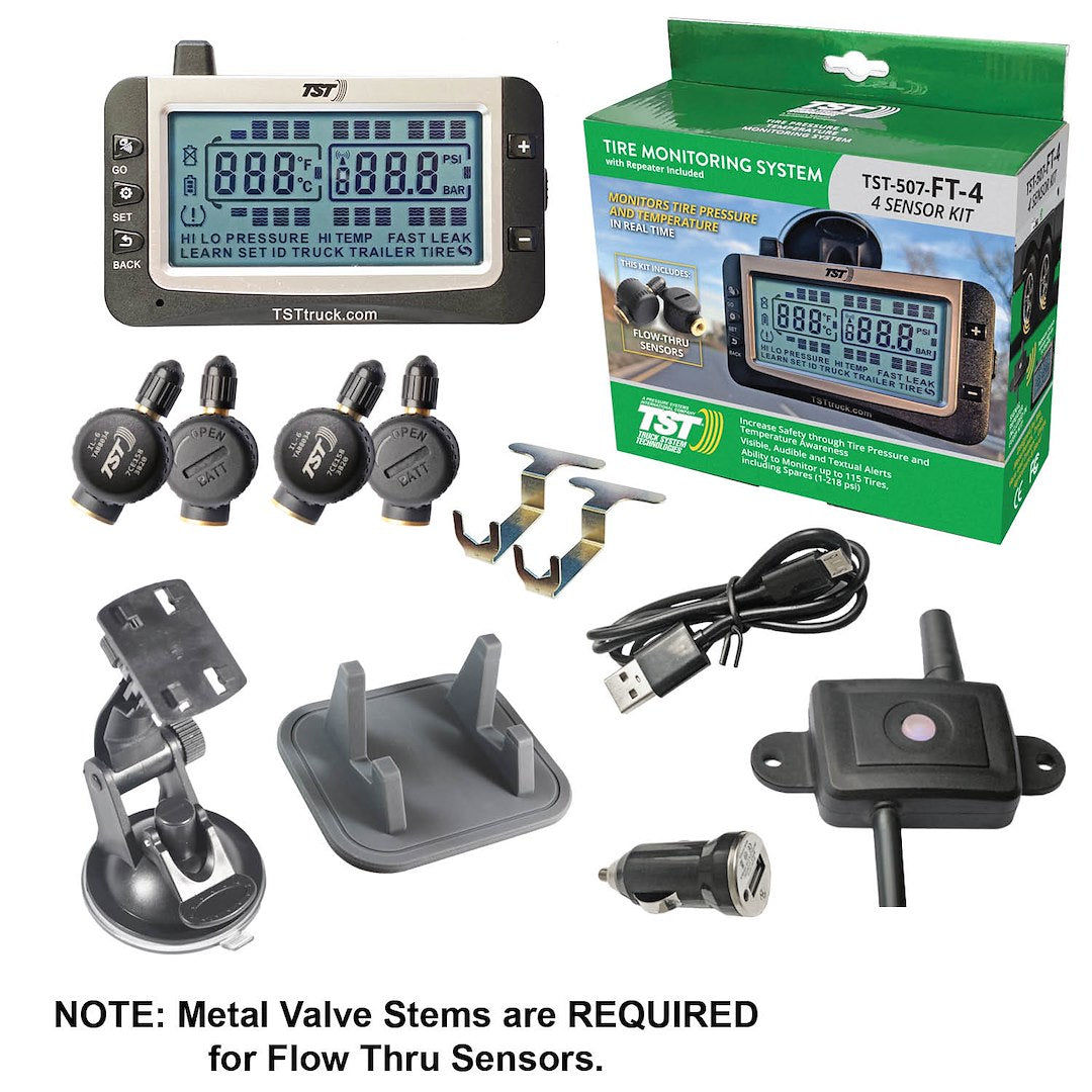 Truck System Technology (Tst) Tst-507-Ft-4 Tire Pressure Monitoring System - Tpms||tst-507-Ft-4-Web Images-1.Jpg||85||tsttst507ft4||1227121