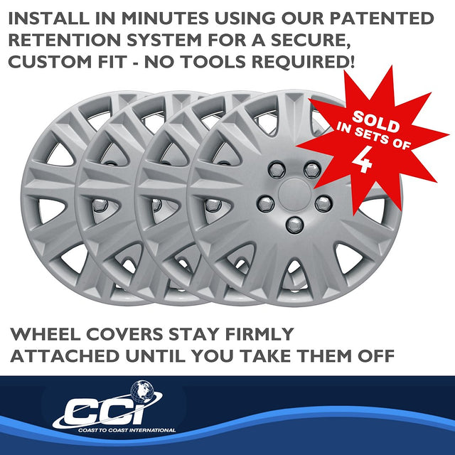 Product of Coast To Coast IWCB811115S Silver Set Of 4 