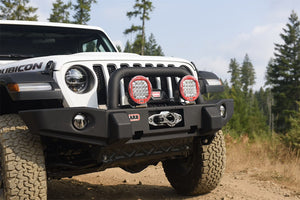 Product of ARB 3450440 Stubby Bar Steel Powder Coated Bumper 