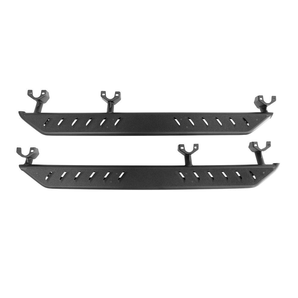 Product of Westin Automotive 42-6025 Black Steel Flat Rocker Panel Guard 