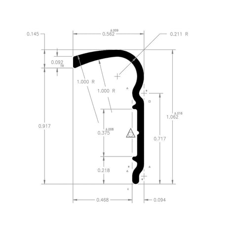 Product of Ap Products 021-51103-8 Trim Molding