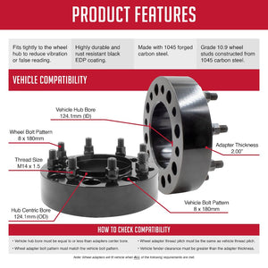 Coyote Wheel Accessories 8180-8180h-E Wheel Adapter||8180-8180h-E_Features_1.Jpg||88||rev81808180he||1341790