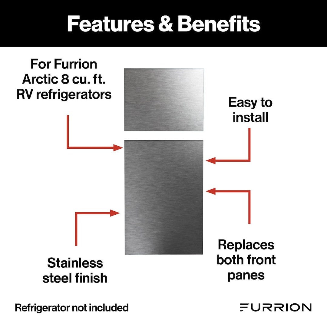 Furrion Llc C-Fcr08dcgta-A01 Refrigerator Door Panel||c-Fcr08dcgta-A01_1.Jpg||86||f6n2021124550||879414