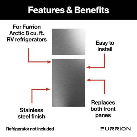 Furrion Llc C-Fcr08dcgta-A01 Refrigerator Door Panel||c-Fcr08dcgta-A01_1.Jpg||86||f6n2021124550||879414