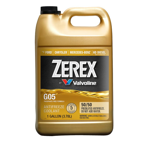 Zerex Zxg05ru1 Engine Coolant||zxg05ru1.Jpg||85||z22zxg05ru1||1322562