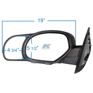 Product of K-Source 80900 Exterior Towing Mirror