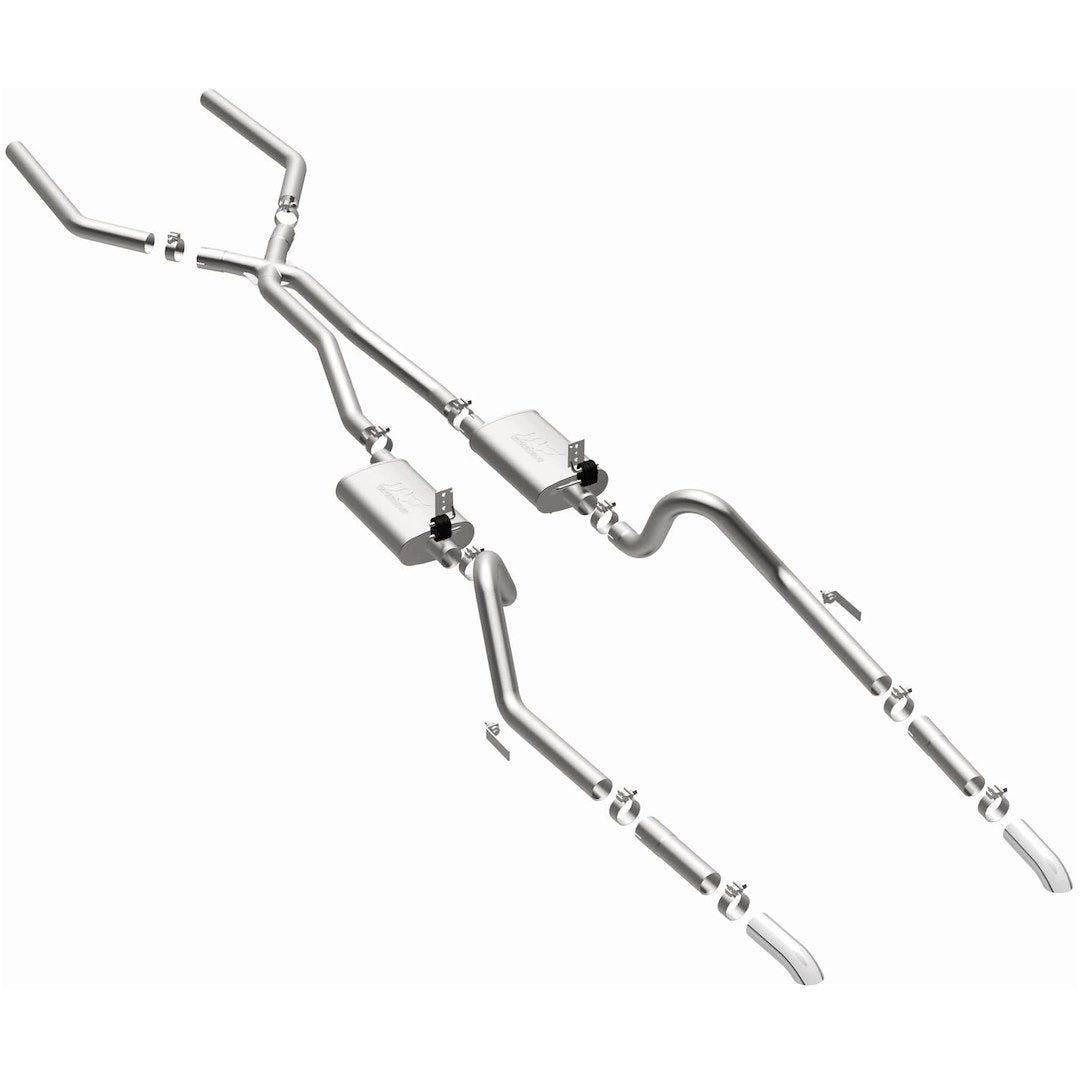 Product of Magnaflow Performance 15815 Exhaust System Kit Cat-Back System Dual Exhaust System Kit 