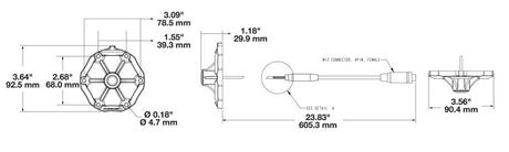 J.W. Speaker 8001661 Driving/ Fog Light Trim||8001661_R.Jpg||86||j478001661||884588