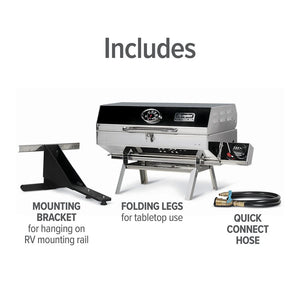 Product of Camco Olympian Stainless Steel RV Grill (57305)