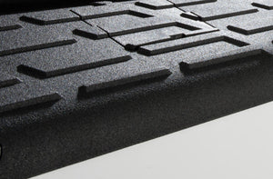 Product of Bushwacker 49501 Black Matte Textured Inside And Top Of Rail Bed Side Rail Protector 