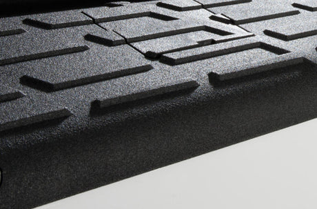Product of Bushwacker 49501 Black Matte Textured Inside And Top Of Rail Bed Side Rail Protector 